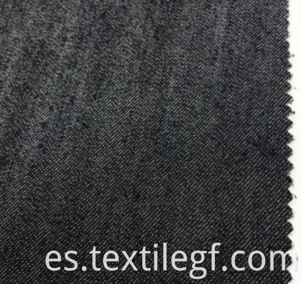 Deep Navy Denim Bonded Fabric